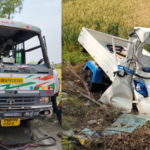 देहरादून हादसा: शिमला बाईपास पर हादसा… बस और लोडर ऑटो में भीषण टक्कर, एक बच्चे समेत दो की मौत, 14 घायल